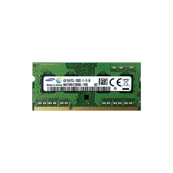 Samsung M471B5173DB0-YK0 4GB 1Rx8 PC3L-12800s-11-13-b4 OEM Sodimm Laptop Memory