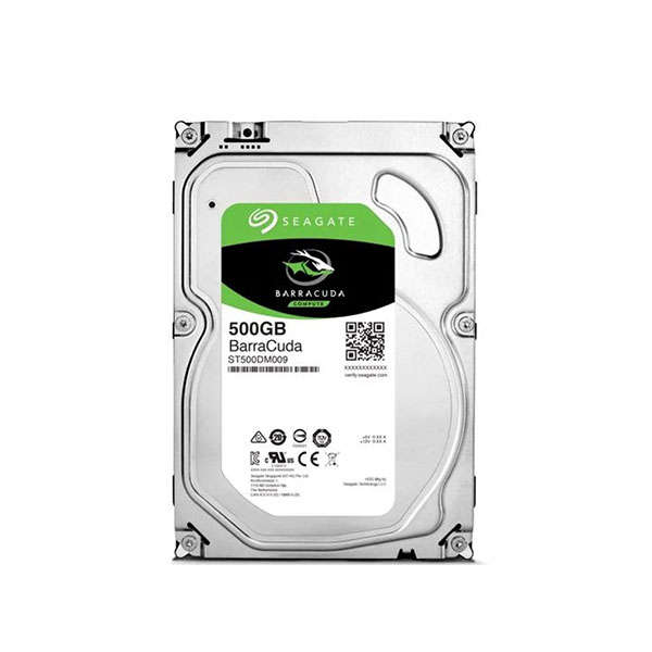 Seagate ST500DM009 Barracuda 500GB 7200RPM SATA 6Gb/s 32MB Cache 3.5" Internal Hard Drive Preowned