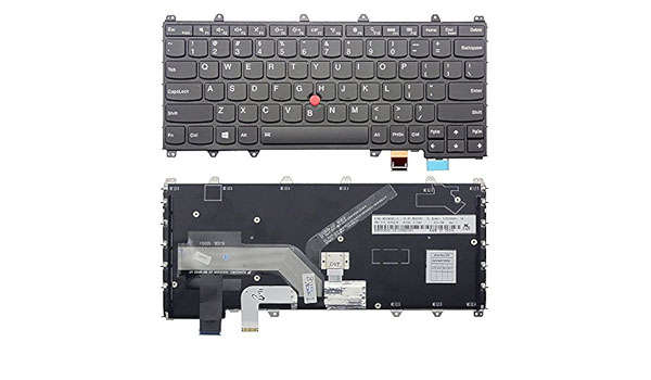 Genuine Lenovo ThinkPad Yoga 370 Keyboard US International Backlit 01EN416