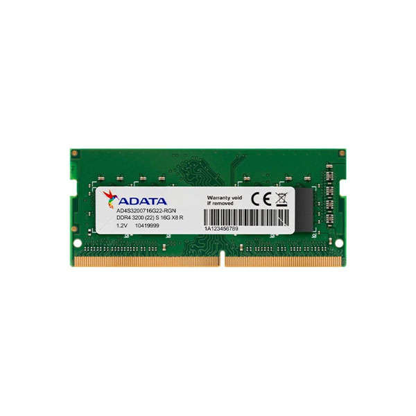 Adata AD4S320016G22-RGN Premier 16GB DDR4-3200MHz CL22 1.2V SO-DIMM Notebook Memory