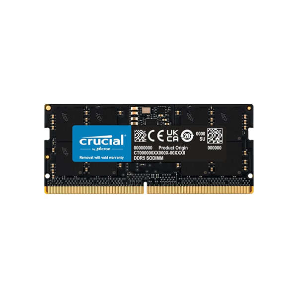 Crucial CT32G48C40S5 32GB 4800MHz DDR5 SODIMM Notebook Memory