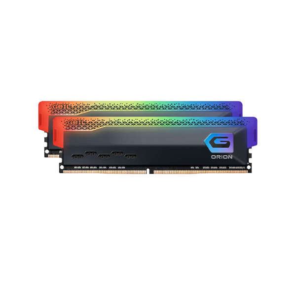 Geil Orion GOSG416GB3600C18BDC RGB 16GB KIT(2X8GB) 3600MHZ DDR4 Desktop Gaming Memory Grey