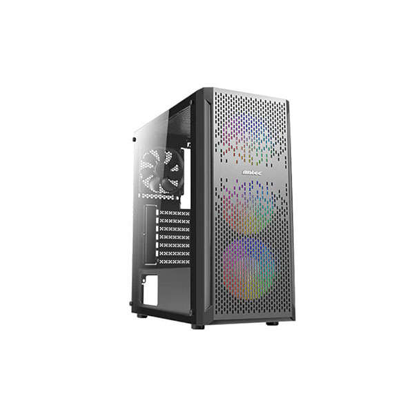 Antec NX290 Micro-ATX ITX ARGB Mid-Tower Gaming Chassis - Black