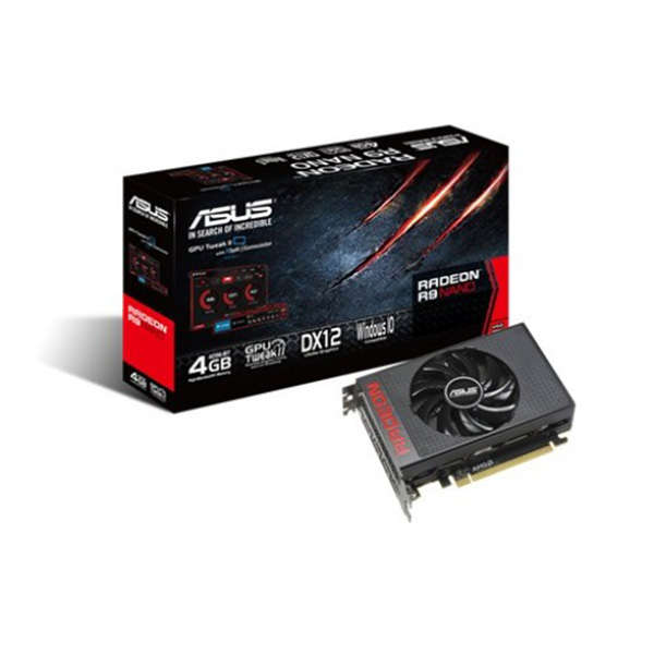Asus R9NANO-4G Radeon R9 Nano 4GB HBM 4096-Bit PCI Express 3.0 Desktop Graphics Card