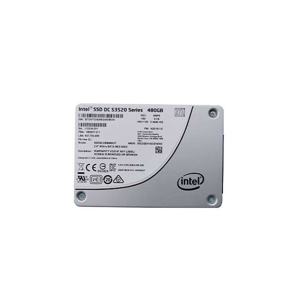 Intel SSD DC S3520 Series 480GB Solid State Drive Preowned