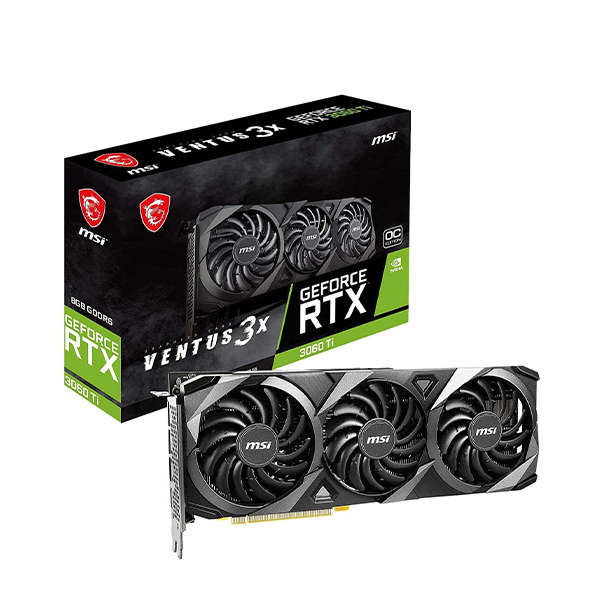 MSI Nvidia GeForce RTX 3060 TI Ventus 3X 8G OC LHR Graphics