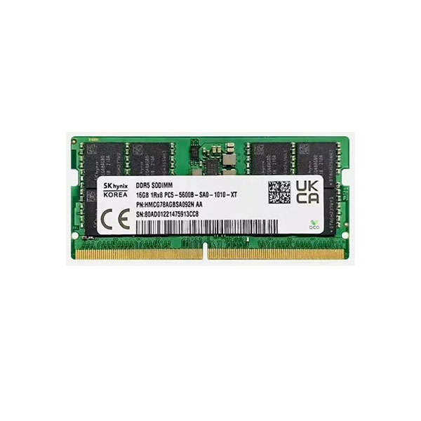 SK Hynix HMCG78AGBSA092N 16GB PC5-44800 DDR5 5600MHz OEM Sodimm Laptop Memory