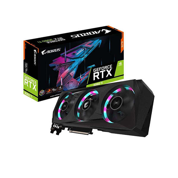 Gigabyte GeForce RTX 3060 Ti Aorus Elite 8G LHR Edition GV-N306TAORUS E-8GD 8GB GDDR6 256-bit PCI...