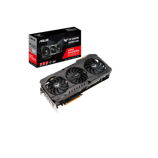 ASUS Radeon RX 6900 XT TUF Gaming OC TUF-RX6900XT-O16G-GAMING 16GB GDDR6 256-bit PCI-E 4.0 Deskto...