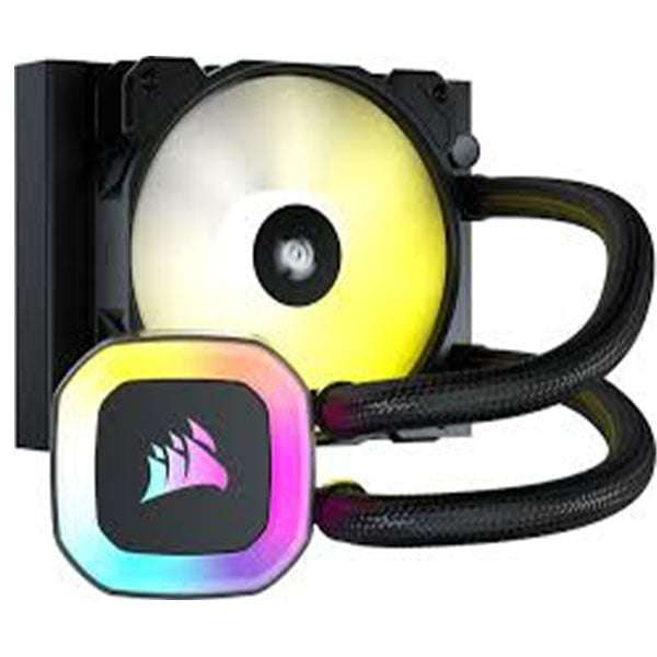 Corsair H55 120mm RGB all-in-one liquid CPU cooler