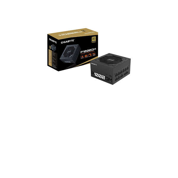 Gigabyte GP-P1000GM P1000GM 1000W 80 Plus Gold Fully Modular Black Desktop Power Supply