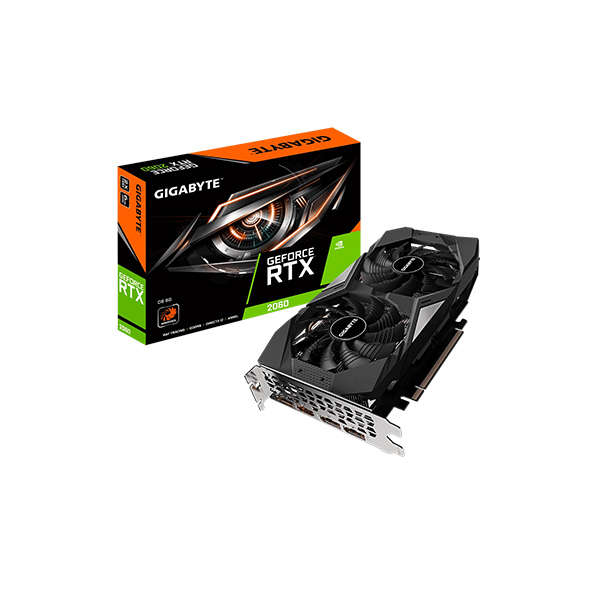 Gigabyte GeForce RTX 2060 D6 6G GV-N2060D6-6GD 6GB GDDR6 192-bit PCI-E 3.0 Desktop Graphics Card