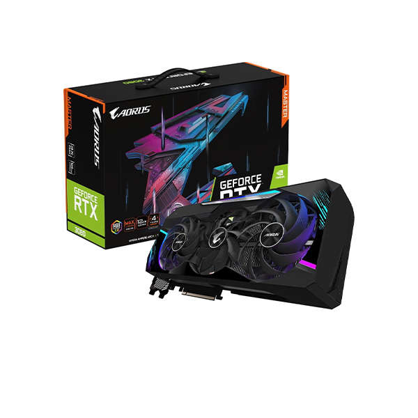 Gigabyte GeForce RTX 3080 AORUS MASTER 12G GV-N3080AORUS M-12GD 12GB GDDR6X 384-bit PCI-E 4.0 Des...