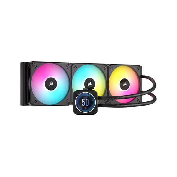 Corsair iCUE H170i ELITE LCD XT 420mm All-In-One Black Liquid CPU Cooler