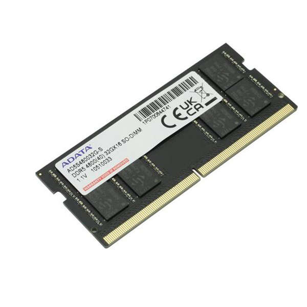 ADATA AD5S480032G-B DDR5 4800 32GBX16GB 32GB Oem Sodimm Memory