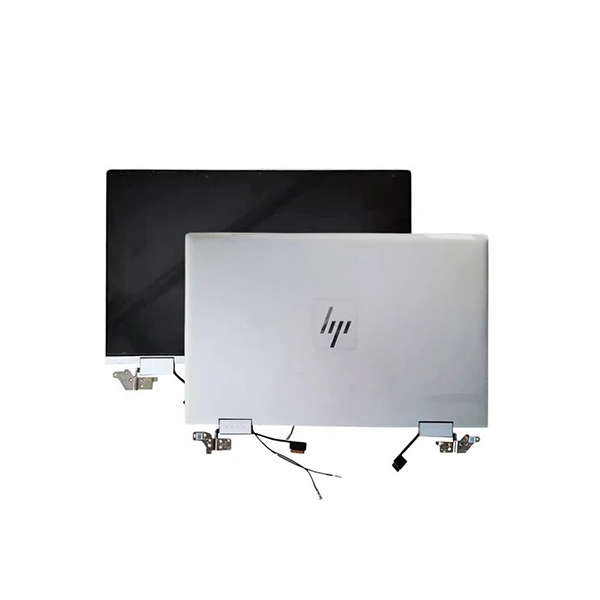 HP Envy TouchSmart 15 15-j m6-n 15.6" LCD Display Screen Hinges Lid Assembly Silver Preowned