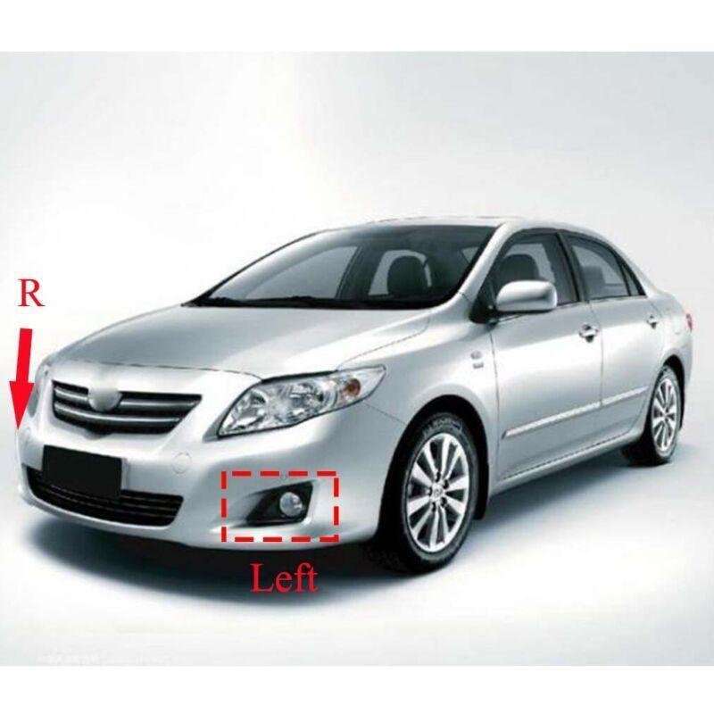 Fits For Toyota Corolla 2008-2010 1 Pair Front Bumper Fog Lamp Covers