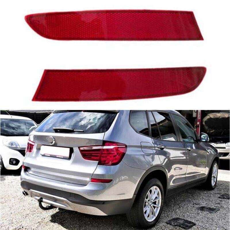 Fits For BMW F25 X3 LCI 2015-2017 1 Pair Rear Bumper Reflector Turn Signal Lamp