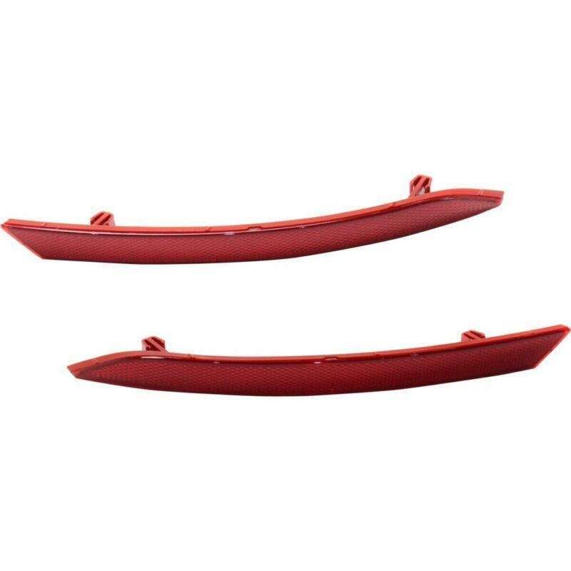 Fits For VW Passat CC 2008-2012 1 Pair Rear Bumper Reflector Light Brake Lamp