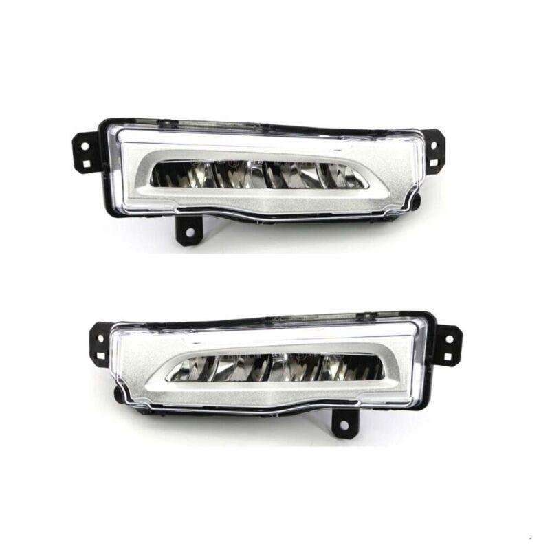 For BMW X6 G06 2018-2022 Left+Right Side LED Front Bumper Fog Light Lamp 2PCS