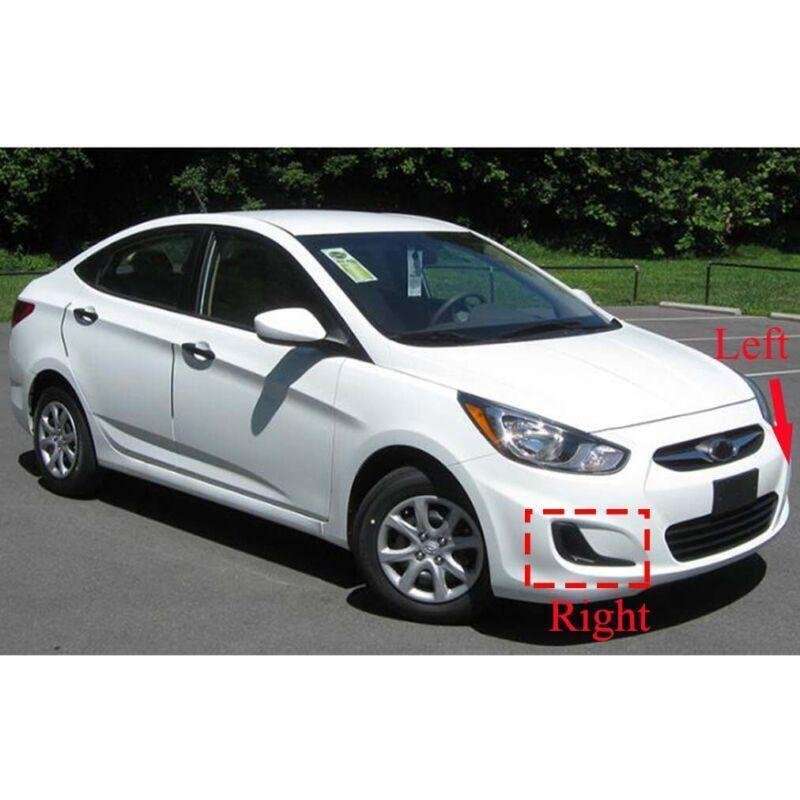 Fits For Hyundai Accent 2012-2017 2013 Left Side Front Bumper Fog Lamp Covers