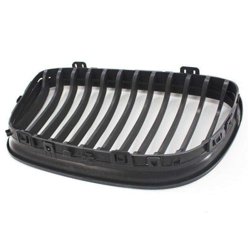 2X/Set Car Front Grille Matte Black fit for BMW 3 Series E90 09-11 10 Mesh Grill