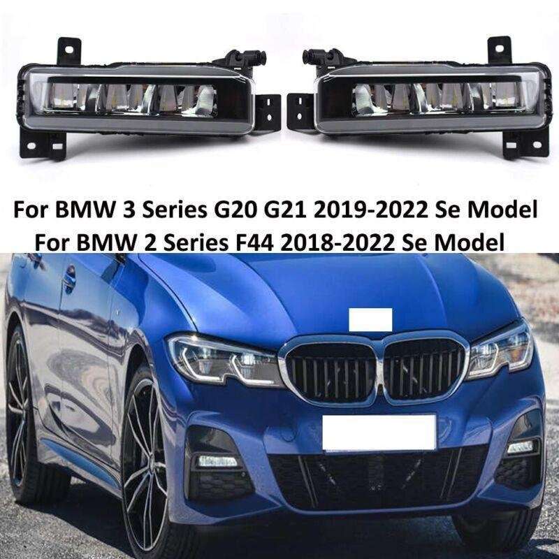 For BMW 3 Series G20 G21 2019-2022 2 Series F44 2018-2022 LED Fog Lamp Pair