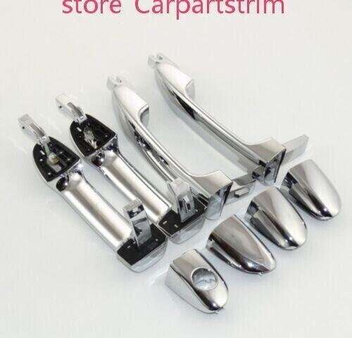 Set Outside Exterior Front Rear Door Chrome Handle for Kia Spectra CERATO 04-09