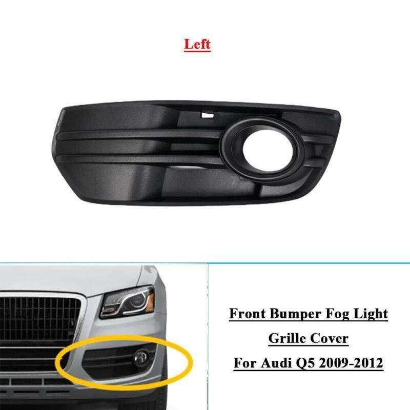 Front Bumper Fog Light Grille Cover For Audi Q5 2009-2012 Left 8R0807681A