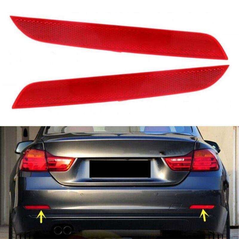 Fits For BMW 3 Series F30 F35 2012-2014 1 Pair Auto Rear Bumper Reflector Light