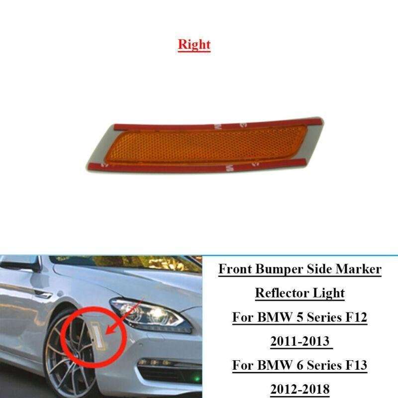 Front Bumper Side Marker Reflector Light For BMW 5 6 Series F12 F13 11-18 Right