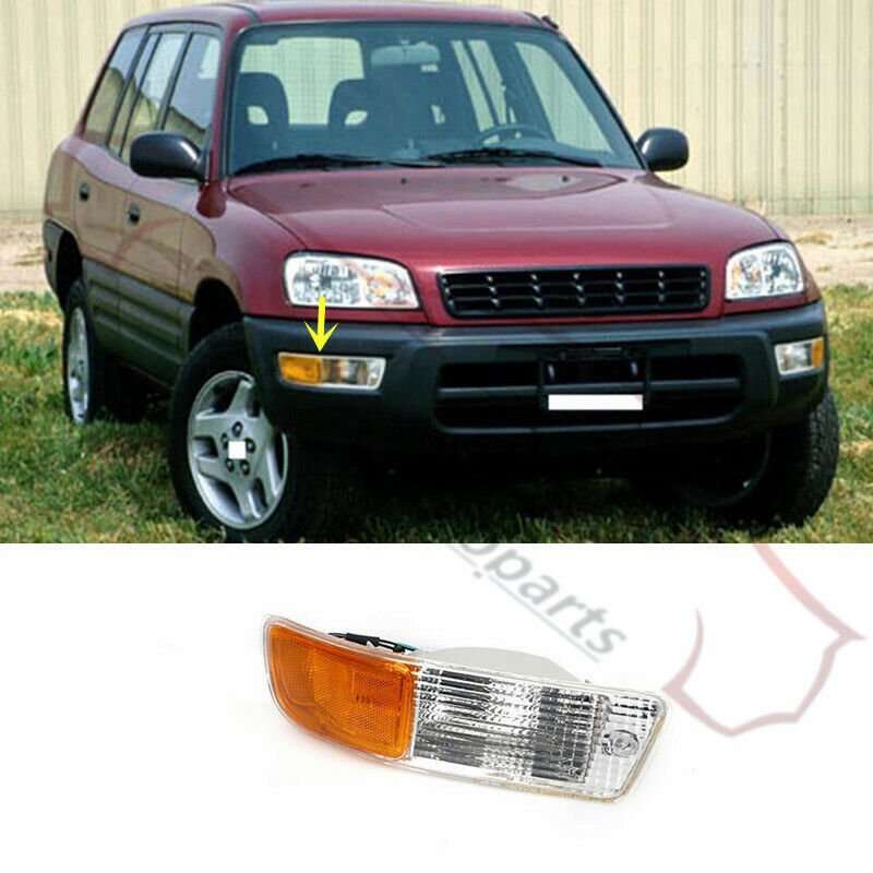 For Toyota RAV4 1998-2000 Right Front Bumper Fog Light w/Harness Replace