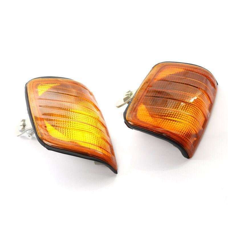 Car Corner Turn Signal Light Shell For Mercedes Benz W124 E Class 86-95 Amber