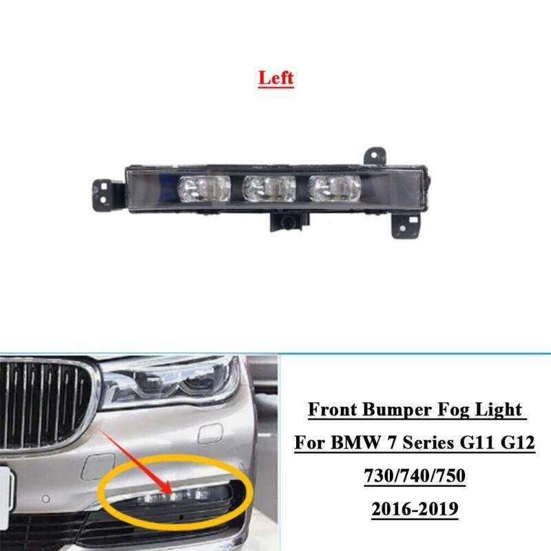 Front Bumper Fog Light For BMW 7 Series G11 G12 730/740 16-19 Left 63177342953