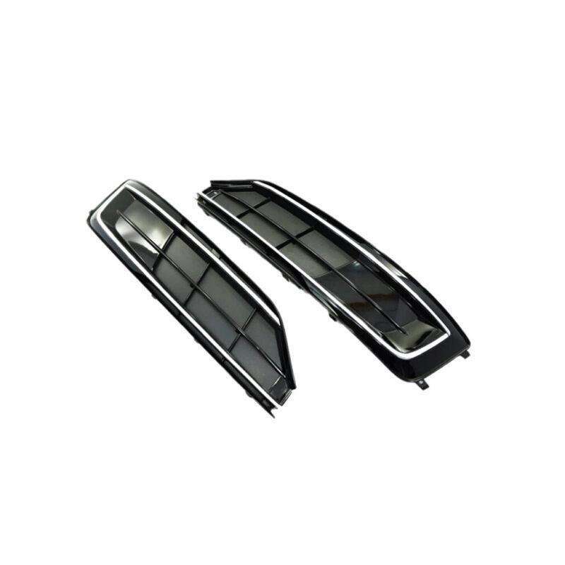 2x Front Bumper Fog Lamp Grille Cover For Audi A8 S8 D4 Quattro 2014-2016 LR