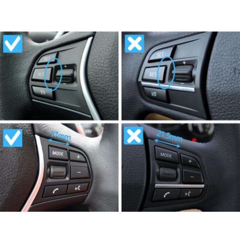 L1-LIM Steering Wheel Key Control Button For BMW 1 3 4 5 6 7 Series F20 F22 F30