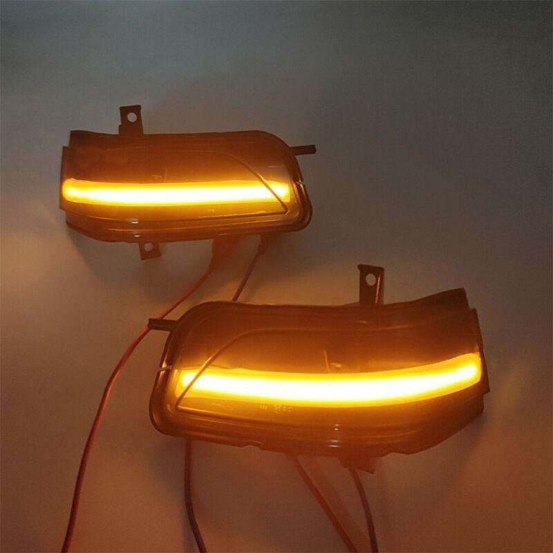 LH+RH Pair Rear View Door Mirror Turn Signal Lamp Light For Honda CRV 2007-2011