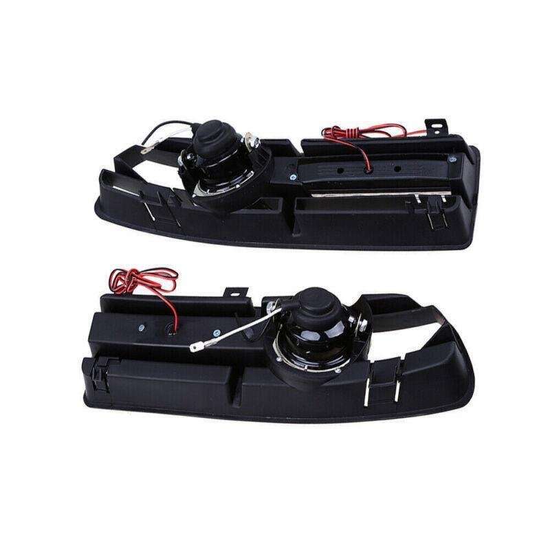 Car GRILLE FOG Light Fit FOR VW JETTA BORA MK4 99-04 LED DRL (white)
