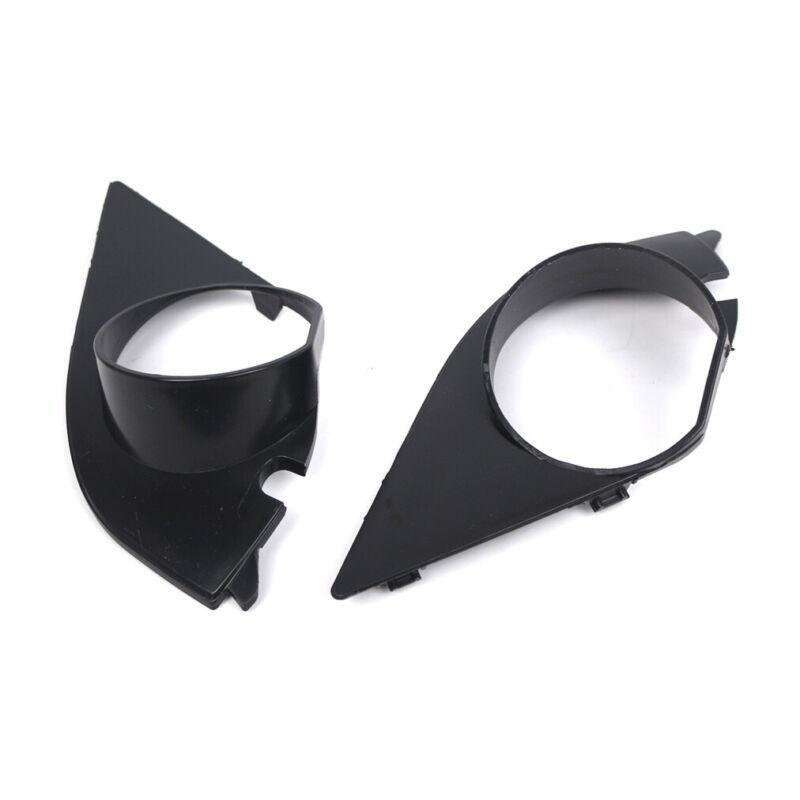 2x Front Bumper Fog Light Grilles For BMW 5-Series E60 E61 M Package 2003-2010