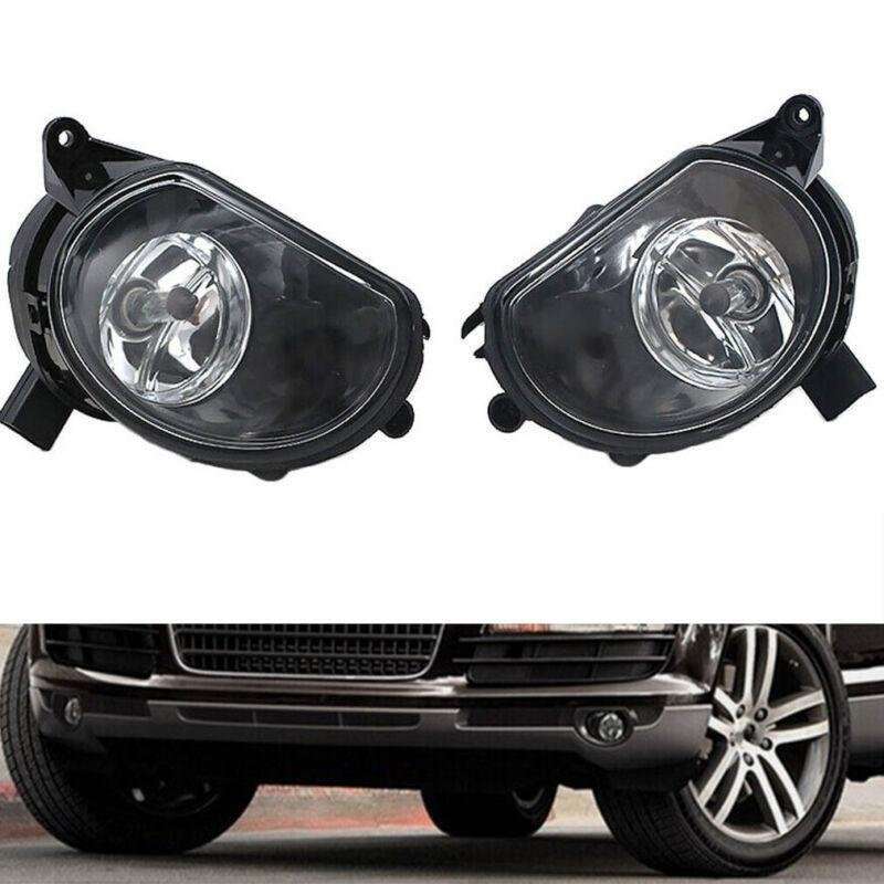 For 2006-2009 Audi Q7 Front Left Right Bumper Halogen Fog Light Lamp Pair