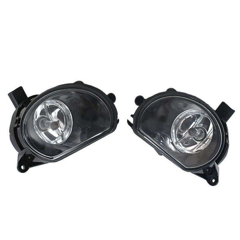 For 2006-2009 Audi Q7 Front Left Right Bumper Halogen Fog Light Lamp Pair