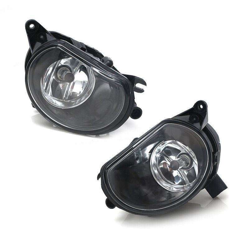 For 2006-2009 Audi Q7 Front Left Right Bumper Halogen Fog Light Lamp Pair
