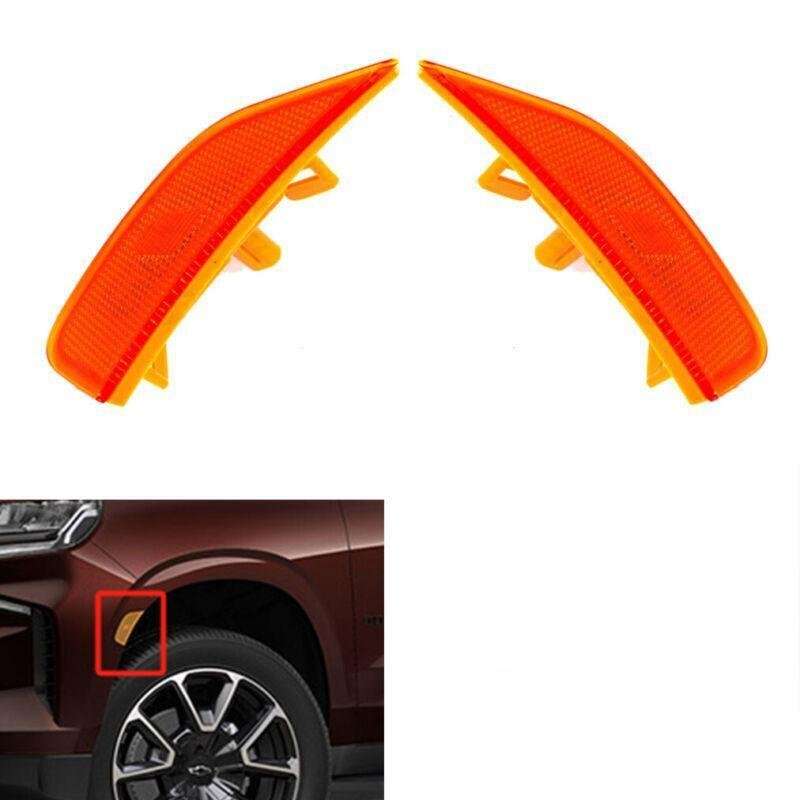 Pair Marker Lamp Turn Signal Light For Chevrolet TAHOE 2021-2023