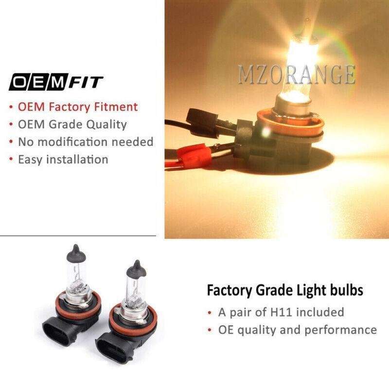 Front Bumper Fog Lights Lamps For Mitsubishi Outlander 2016-2018 2019 Left Right