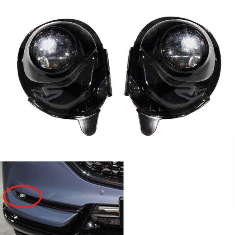 Pair Front Bumper LED Fog Light Driving Lamp For Mazda CX-5 2017-2021