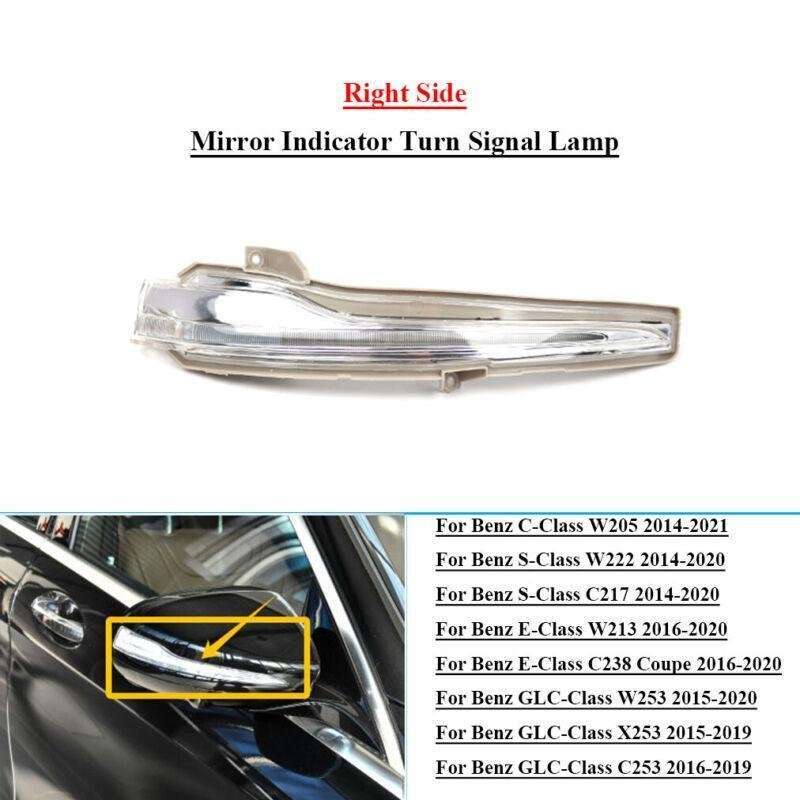 Right Side Mirror Indicator Turn Signal Lamp For Benz W205 W213 X253 C217 W222
