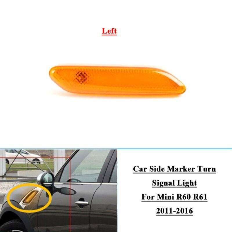 Car Side Marker Turn Signal Light For Mini Cooper R60 R61 2011-2016 Left