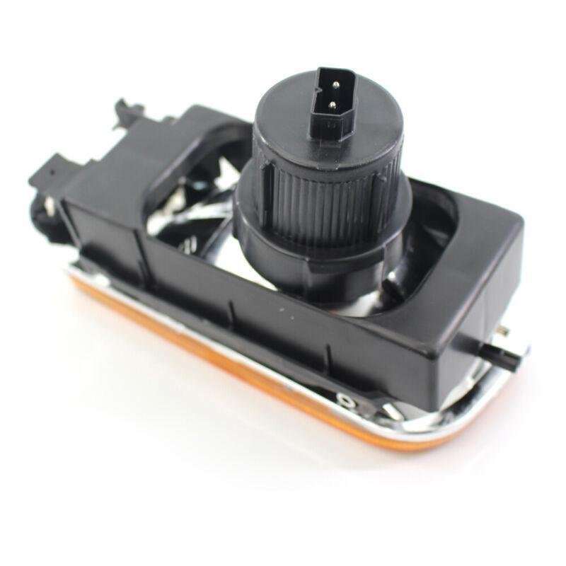 FOR BMW 92 - 98 E36 3 SERIES 2/4DR RIGHT SIDE FOG LIGHT LAMP CRYSTAL AMBER LENS