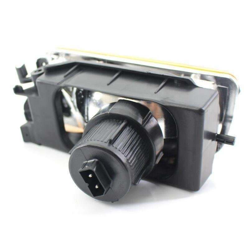 FOR BMW 92 - 98 E36 3 SERIES 2/4DR RIGHT SIDE FOG LIGHT LAMP CRYSTAL AMBER LENS