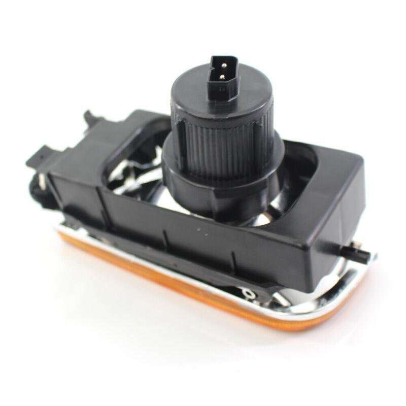 FOR BMW 92 - 98 E36 3 SERIES 2/4DR RIGHT SIDE FOG LIGHT LAMP CRYSTAL AMBER LENS